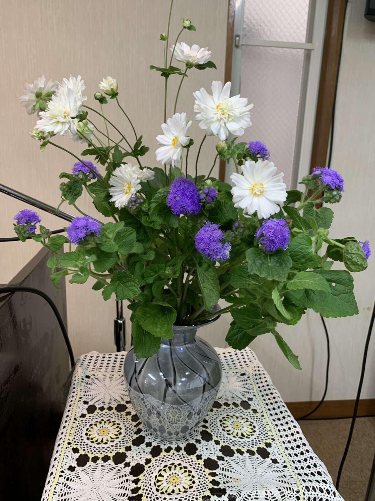 米国から帰国直後の日曜礼拝にて