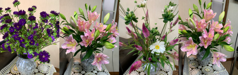 2026年9月から10月1週目の教会の生花